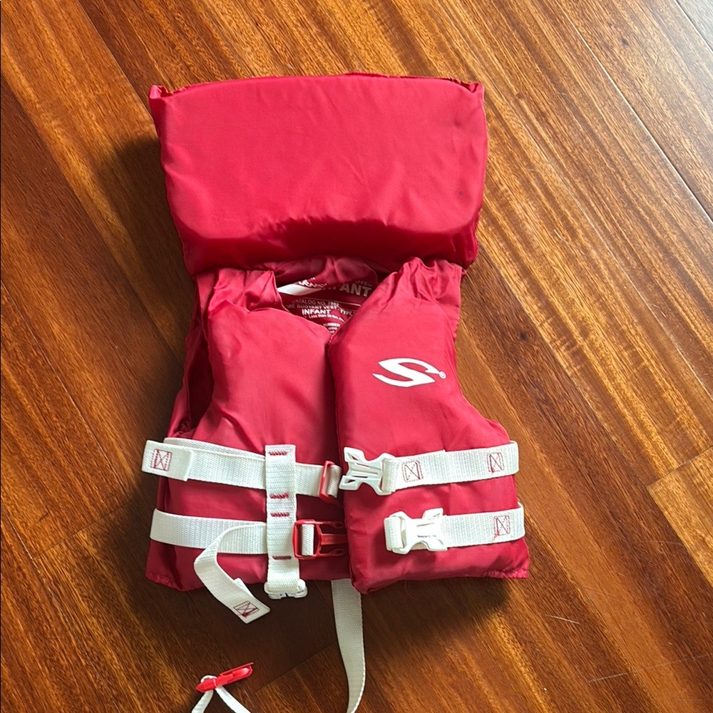 Kids Red Life Jacket